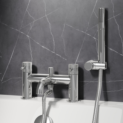 Core Bath Shower Mixer Tap - Chrome