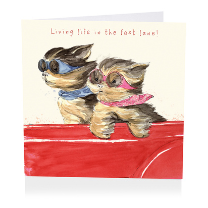 The Fast Lane Greetings Card (6pk)