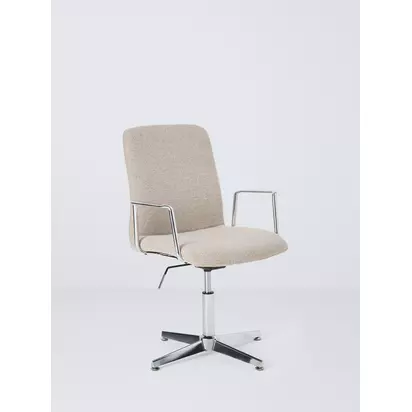 John Lewis Auden Office Chair, Natural Lake Natural | 62.50 x 59 x 93-107
