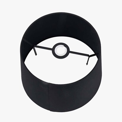 Adelaide 35cm Black Tapered Cotton Mix Lampshade