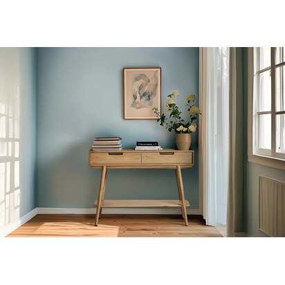 Console Table 01, Oak