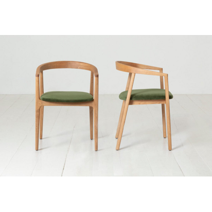 Dining Chair 01 (set of 2) Oak / Vine from Swyft