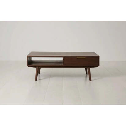 Coffee Table 01 Walnut / One drawer from Swyft