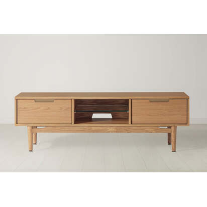 TV Unit 01 For TVs up to 60-inches Oak from Swyft