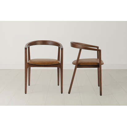 Dining Chair 01 (set of 2) Walnut / Maple from Swyft