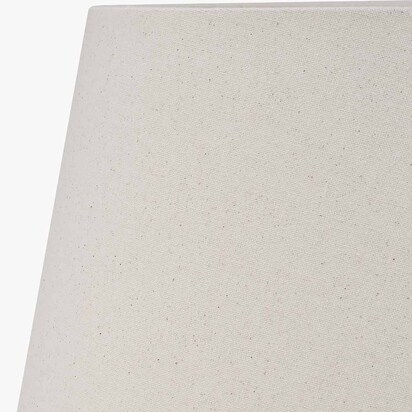 Coast 25cm Cream Calico Tapered Lampshade