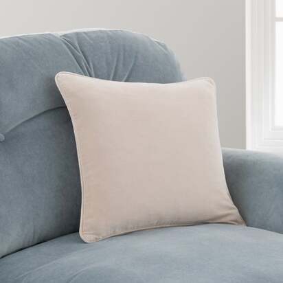 Clara Cotton Velvet Square Cushion