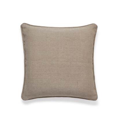 OKA | Allamanda Cushion Cover - Natural/Rust | Cushion Cover