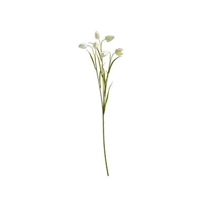 OKA | Faux Fritillaria Stem - White | Faux Flower Stem