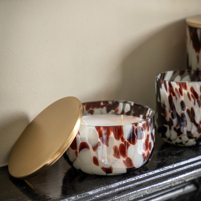 Studio Confetti Candle Brown Medium Peony Musk  - Medium