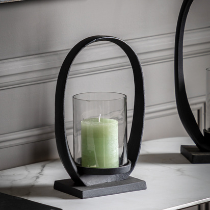 Studio Hooper Lantern Small Black 195x110x325mm  - Small