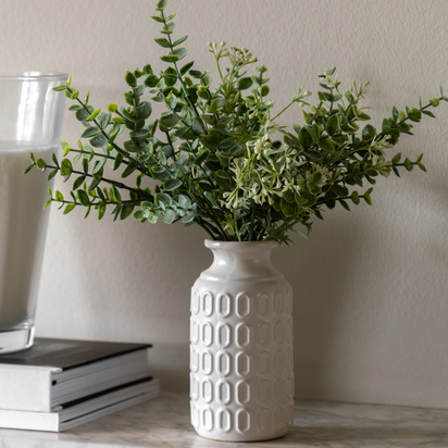 Hartcott Vase with Eucalyptus