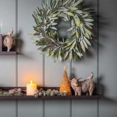 Studio Highland Cow & Pheasant 240x80x185mm