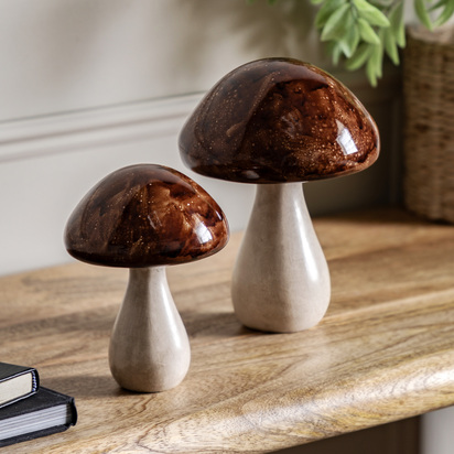 Cavendish Mushroom Set of 2 &