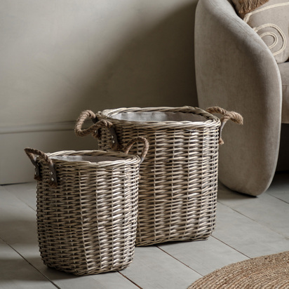 Hadhurst Square Baskets (Set of 2)