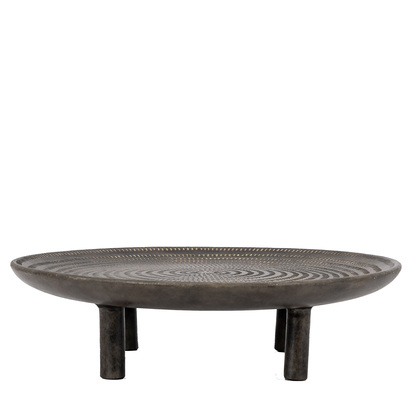 Studio Sgraffito Footed Tray Large 410x410x110mm