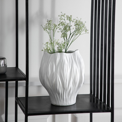 Brookbridge Vase Large White 220x200x260mm  - Large