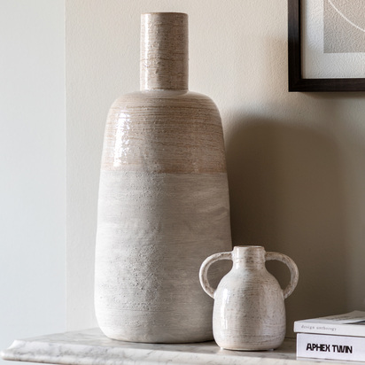 Fairport Ceramic Bottle Vase  - Large