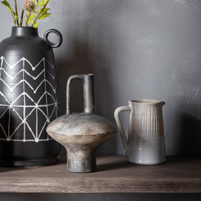 Fenbury Jug Matt White Large 195x140x255mm  - Large
