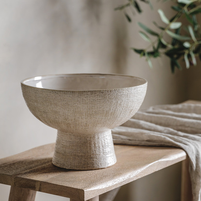 Nissi Bowl Shape Vase 200mm