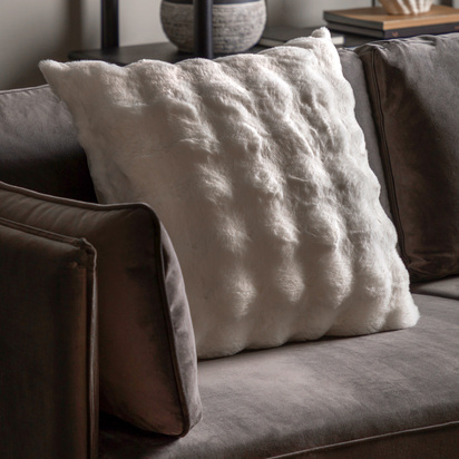 Fairham Rabbit Cushion Cream Poly Filled
