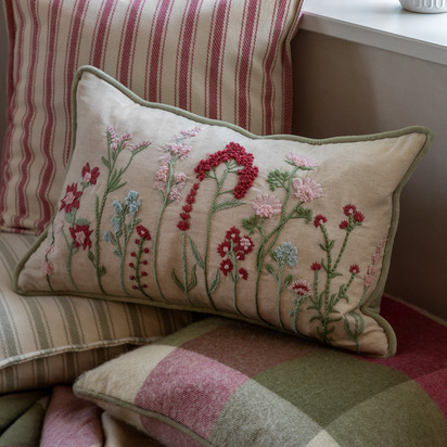 Hadbridge Meadow Cushion Feather Filled