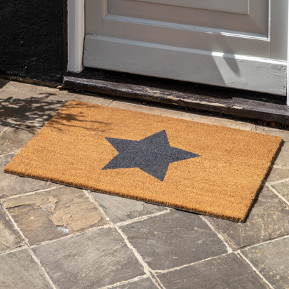 Denbury Star Coir Doormat 600x900mm