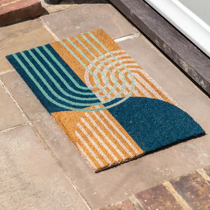 Fenport Arch Coir Doormat 400x700mm