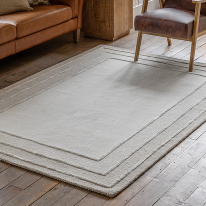 Cranby Tonal Border Rug 1600x2300mm  - Large