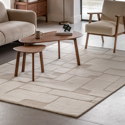 Faircroft Tufted Graphic Rug 2000x2900mm  - Large