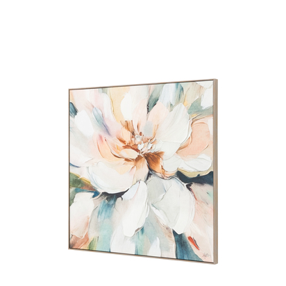 Studio Petal Poetry Framed Canvas 780x32x780mm