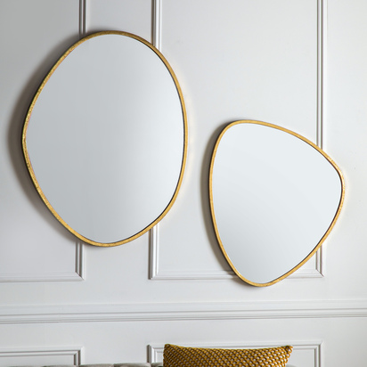 Ashley Mirror Gold 700x25x900mm  - Large