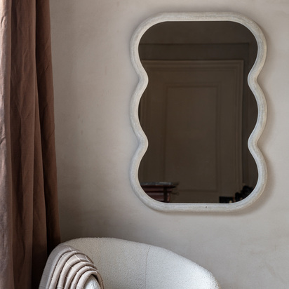 Ashgate Curved Rectangle Mirror 620x900mm  - Small