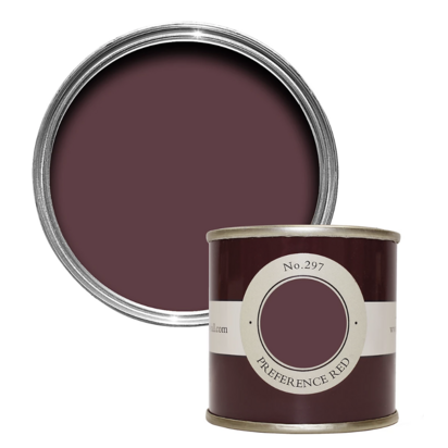 Farrow and Ball Preference Red no.297 Sample