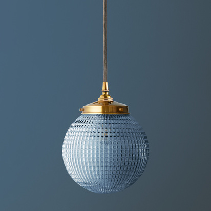 Regular Espere in clear waffle glass