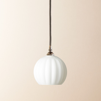 Smaller Pumpkin in opaline glass