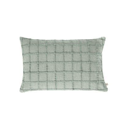 Loaf | Griddy | 40 x 66 cm cushion | Teal