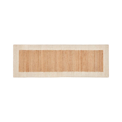Loaf | Bordy Edge | 80 x 240 cm Jute Runner | Oat