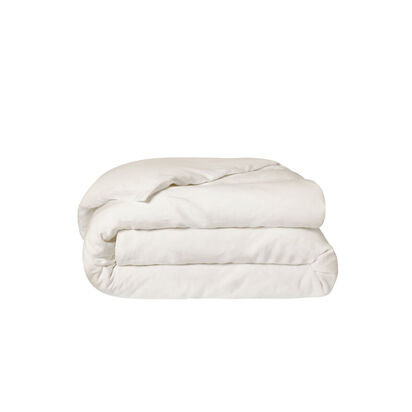 Loaf | Lazy Linen Duvet Cover | Oat Milk