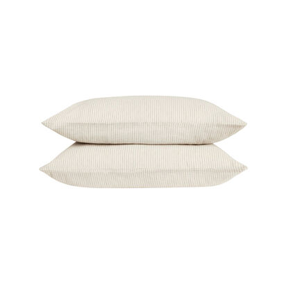 Loaf | Stripey | Slubby Linen Pillowcase