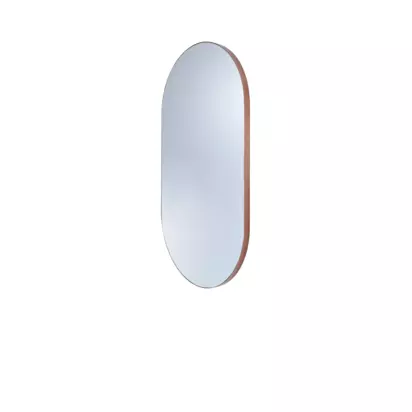 hib. Fusion Pill Bathroom Mirror, 90x50cm Bronze | H90 x W50 x D2.50cm