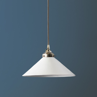 Regular 27cm Hania Ceramic Shade in Aran glaze inside and out