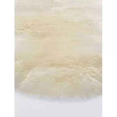 John Lewis Premium New Zealand Double Sheepskin Rug Natural | L190 x W55 x D6cm