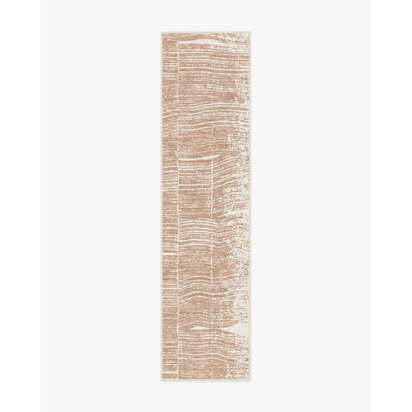 Tierra Clay Flatwoven Rug by The Local Project - 75 x 305 cm - Rug + Pad System