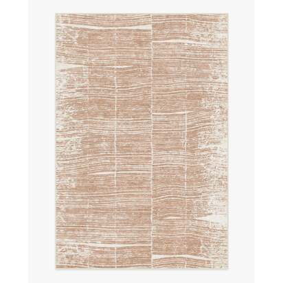 Tierra Clay Flatwoven Rug by The Local Project - 200 x 290 cm - Rug + Pad System