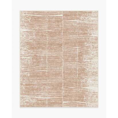 Tierra Clay Flatwoven Rug by The Local Project - 245 x 305 cm - Rug + Pad System