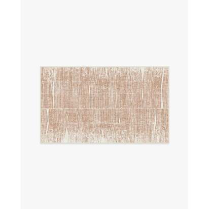 Tierra Clay Flatwoven Rug by The Local Project - 90 x 150 cm - Rug + Cushioned Pad System