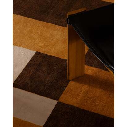 Corso Ochre Flatwoven Rug by The Local Project - 75 x 215 cm - Rug + Pad System