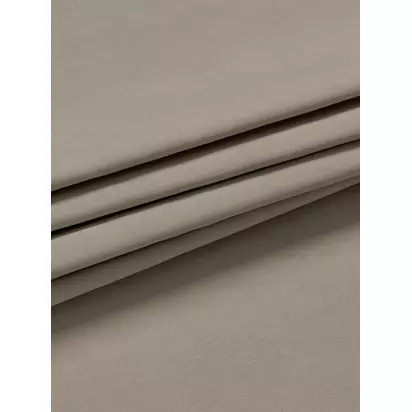 John Lewis Textured Weave Pair Blackout Lined Eyelet Curtains Pale Mole | H29 x W12 x D36cm