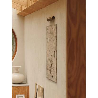 Kori aged brass wall light